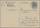 Berlin - Vorläufer: 1948, SBZ-Ganzsachenkarte 12 Pfg. Maschinenaufdruck Bedarfsg - Briefe U. Dokumente
