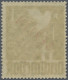 Berlin: 1949, Rotaufaufdruck BERLIN, 1 M Oliv, Postfrisch, Unsigniert. (Mi. 550, - Ungebraucht