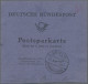 Berlin: 1949, Bauten I, 10 Pfg. Grün Rollenmarke, Zwölf Werte Auf Postsparkarten - Sonstige & Ohne Zuordnung