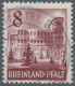 Französische Zone - Rheinland Pfalz: 1949, Freimarke 8 Pf 'Porta Nigra' Karminbr - Otros & Sin Clasificación