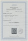 Bizone: 1945, 10 Pf AM Post Deutscher Druck, Orangebraun Auf Alfelder Papier, Ge - Sonstige & Ohne Zuordnung