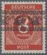 Bizone: 1948, 8 Pfg Bandaufdruck, Dünnes Papier, Postfrisch, Einwandfrei Und Uns - Other & Unclassified