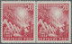 Bundesrepublik Deutschland: 1949, 20 Pf Bundestag, Waagerechtes Paar In Postfris - Unused Stamps