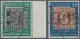 Bundesrepublik Deutschland: 1949, 100 Jahre Deutsche Briefmarken, 10 Pfg. Als Ra - Gebraucht