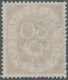 Bundesrepublik Deutschland: 1951, Posthorn 80 Pfg Mit Plattenfehler "Fleck Schrä - Used Stamps