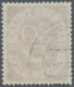 Bundesrepublik Deutschland: 1951, Posthorn 80 Pfg. Mit Plattenfehler "Striche Im - Used Stamps