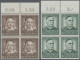 Bundesrepublik Deutschland: 1951/1953: 15 Bessere, Postfrische Marken, Mit Den Z - Unused Stamps