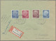 Bundesrepublik - Rollenmarken: 1960, Heuss I/II LUMOGEN: 15 Pf, 20 Pf, 25 Pf Und - Roller Precancels