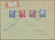 Bundesrepublik - Rollenmarken: 1960, Heuss I/II LUMOGEN: 15 Pf, 20 Pf, 25 Pf Und - Rollenmarken