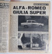 37731 MOTOR 1965 A. XXIII N. 29 - Alfa Giulia Super / Automodelli / Ford - Motoren