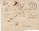 POLAND / GERMAN ANNEXATION 1842 LETTER  SENT FROM GŁOGÓW /GLOGAU/ TO BERLIN - ...-1860 Prephilately