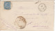 1877 10 C. SU BUSTA DOPPIO ANN. NUM. + D.C. DA S. GIUSEPPE JATO A PALERMO 1 - Storia Postale