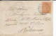 1879 20 C. SU BUSTA DOPPIO ANNULLO NUMERALE + D.C. DA CACCAMO A PALERMO - Storia Postale