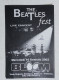 49203 121crt/ Flyer Cartoncino Pubblicitario - The Beatles Fest - Palermo 2002 - Biglietti Per Concerti