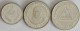 Nicaragua - Set (3 Coins) 5,10,50 Centavos 1972-97, KM# 55,17.2a,88 (#2690) - Nicaragua