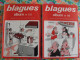 Delcampe - Lot De 14 Albums Blagues De 450 Dessins (70 N°) 1973-81. Humour Tienno Lassalvy Bernie René Caillé Uber Piem Van Dam - Humour