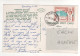 Timbres , Stamps " The Library And Historical Society " Sur CP , Carte , Postcard ( Ascencion Montagne ) Du 26/02/?8 - Bermuda