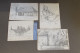 TOURNAI-REGION-4 DESSINS DE WUYLENS- EGLISE ST QUENTIN 1941 - FERME LAGACHE - MOULIN A EAU A FROYENNE-DAME ENDORMIE - Dibujos