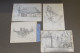 TOURNAI-REGION-4 DESSINS DE WUYLENS- EGLISE ST QUENTIN 1941 - FERME LAGACHE - MOULIN A EAU A FROYENNE-DAME ENDORMIE - Dibujos