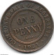 *Australia 1 Penny 1921 Km 23  Vf - Penny