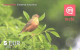 Slovenia:Used Phonecard, Mobi, 5 EUR, Bird, Emberiza Hortulana - Slowenien