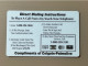 Mint USA UNITED STATES America Prepaid Telecard Phonecard, Irish Spring Colgate-Palmolive SAMPLE CARD,Set Of 1 Mint Card - Sammlungen