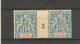 Madagascar_  Sainte Marie _ 15c Millésimes - (1893) N°6 - Unused Stamps