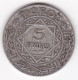 Protectorat Français. 5 Francs AH 1352 – 1933 , Mohammed V , En Argent, Lec# 239 - Marokko
