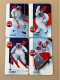 Mint USA UNITED STATES America Prepaid Telecard Phonecard, Coca Cola Polar Bear Winter Sport Blimpie,Set Of 4 Mint Cards - Verzamelingen