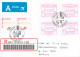 Delcampe - Belgien Covers/FDC Franked With ATM 33 Covers. Weight 0,2 Kg. Please Read Sales Conditions Under Image Of Lot (006) - Automatenmarken [ATM]