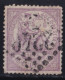 España, 1874 Edifil. 148. 40 C. Violeta, [ Mat. Francés. Marsella. 2240. ] - Oblitérés