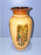 -JOLI GRAND VASE TERRE CUITE EMAILLEE VINTAGE COLLECTION DECO XXe    E - Vazen