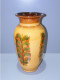 Delcampe - -JOLI GRAND VASE TERRE CUITE EMAILLEE VINTAGE COLLECTION DECO XXe    E - Vases