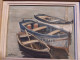 Tableau Les Barques Signé Guy Pennamen Peintre De Concarneau. - Autres & Non Classés