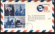 UXC5 Air Mail Postal Card Properly Used Chicago IL To Germany 1966 Cat.$40.00 - 1961-80