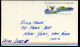 UXC6 Air Mail Postal Card Used Palos Verdes Peninsula CA - New York NY 1968 - 1961-80