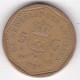 Antilles Néerlandaises 5 Gulden 1998 Beatrix, En Acier Plaqué Laiton , KM# 43 - Antilles Néerlandaises