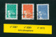 Variétés Sur Timbres Marianne De Luquet N° 3087 - 3089 Et 3572 - Pas De Phosphore - 1997-2004 Marianne Of July 14th