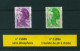 Variétés De Phosphore Sur Timbres LIBERTE DE GANDON N° 2184b Et 2188a - Gebraucht