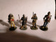 FIGURINES SOLDATS EPOQUE MEDIEVAL PLOMBS - Soldados De Plomo