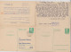 DDR Doppelkarten MiNo. P 70I O Berlin 9.9.56 Und Seltene P 70II Oo Nach Ungarn Und Zurück - Postcards - Used