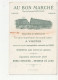 MAGASIN "AU BON MARCHE" - EXPOSITION UNIVERSELLE 1900 - LA POULE AUX OEUFS D'OR - PARIS - 75 - Advertising