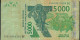 W.A.S. P617Hq 5000 FRANCS (20)19 2019 Signature 44    AVF NO P.h. - Niger