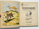 Enfantina / Ferdinand Le Taureau - Walt Disney - Hachette, EO 1939 + Jaquette - Disney