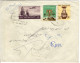 EGYPT: 1978 COVER + Letter - CDS Shubra, Cairo, Registered, Mi.722,725, Mameluke Vase, Pyramids, Mi.589 Thebe  (GB021) - Brieven En Documenten