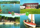 AUSTRIA, VORARLBERG, STUBENBERG AM SEE, LAKE, BOAT, RESORT - Stuben