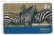 Spain - Telefónica - Cuidamos Tu Confianza - Zebras Animals - P-572 - 09.2005, 2€, 6.500ex, NSB - Privé-uitgaven