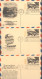 UXC12 6 Air Mail Postal Cards FDC BELGICA Brussels 1972 - 1961-80