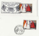 2 Diff 1976 GB US Bicentennial EVENT Covers BRITISH FORCES BFPS 1776 & London LIBERTY FLAG Cover Stamps Usa Independence - Indépendance USA