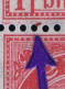 Ireland 1940 E Coils Perf. 14 1d Map Pair Showing "Broken Leg To R" At Top, And "Dot Between Stamps" Mint - Unused Stamps